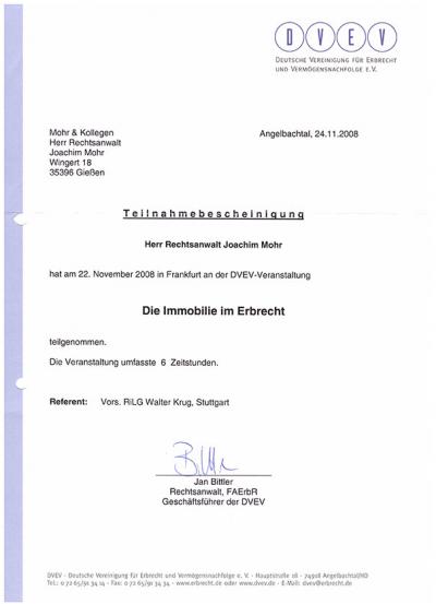 Die Immobilie im Erbrecht