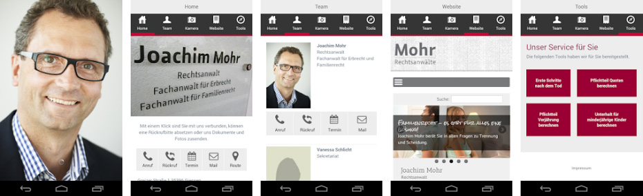 Joachim Mohr im App-Store